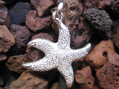 pendentifs art local reunion étoile de mer