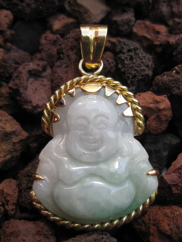 pendentifs art local reunion jade buddha