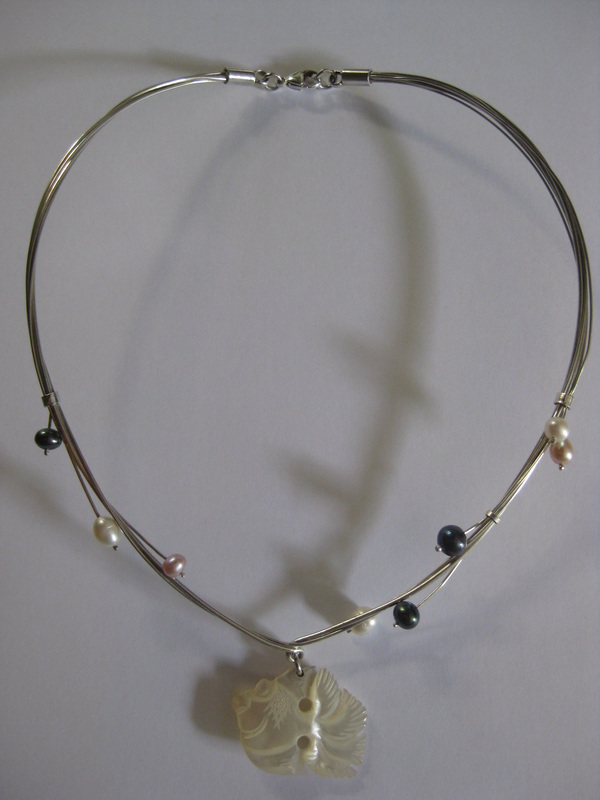bijoux art local reunion collier création perles